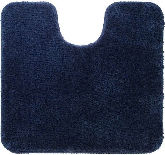 24home.gr Non-Slip Toilet Bath Mat sl-293997024 Angora Blue 55x60cm