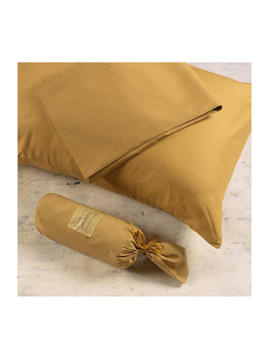 24home.gr Urban Σεντόνι Μονό 170x270εκ. Curry