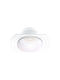 Zambelis Lights Recessed Spot with GU10 Bulb Base White