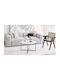 SteweHome Zweisitziger Wohnzimmermöbel-Set 2er Grau 220x110x70cm