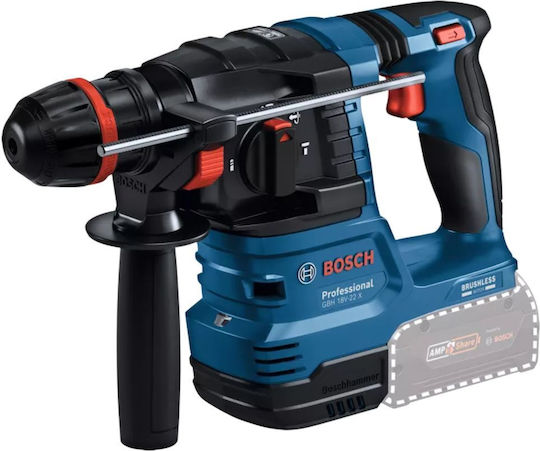 Bosch GBH Κρουστικό Σκαπτικό Πιστολέτο Μπαταρίας 18V Solo με Υποδοχή SDS Plus / HEX 0611924100