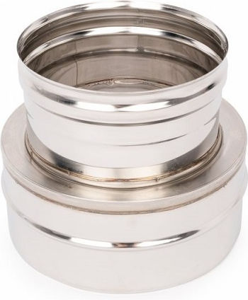 Conversion of Insulated-Non-Insulated Chimney 180-230 Aisi 316 Antimagnetic Inoxshell
