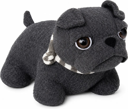 Opritor Ușă Pug Textil Gri