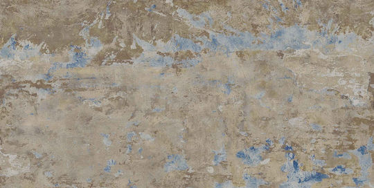 Aparici Placă De Podea / Montat Pe Perete Interior Porțelanată Mată 120x60cm Albastră