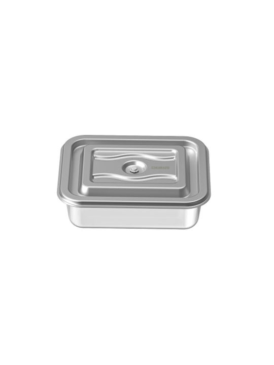 Colorato Glass Lunch Box Silver 4.8lt