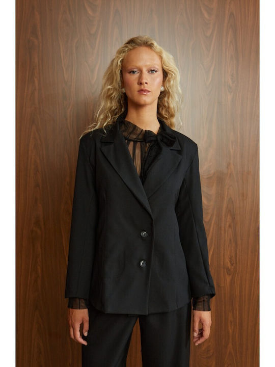 Ze marze Blazer Für Damen Schwarz