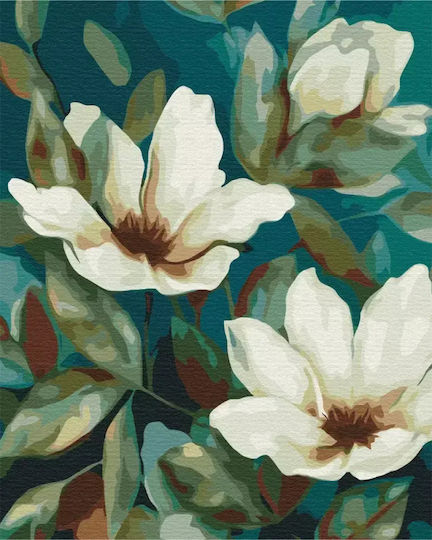 Brushme Paint By Numbers 40x50 Cm Delicacy Flowers