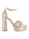Damen Sandalen Beige