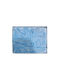Cot Velvet Baby Blanket Light Blue 110x140cm