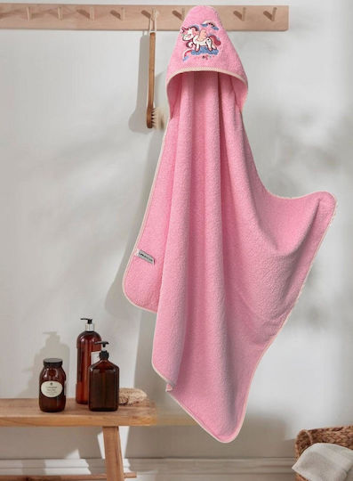 Linea Home Baby-Badetuch mit Kapuzen 75x80cm