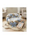 Catriss Baby Nest Pillow Light Blue 70x100cm