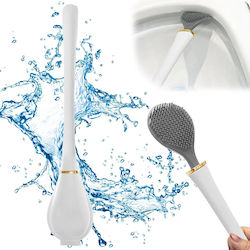 Epicmarket Haushaltsreinigungsbürsten Toilette Silikon Lange Handgriff Hülle