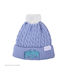 Kids Knitted Purple Beanie