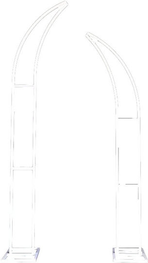 Beauty Home Metal Garden Decoration 2 Pieces 51046-887916c6