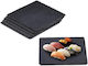 Square Commercial Serving Board of Shale 25x25cm