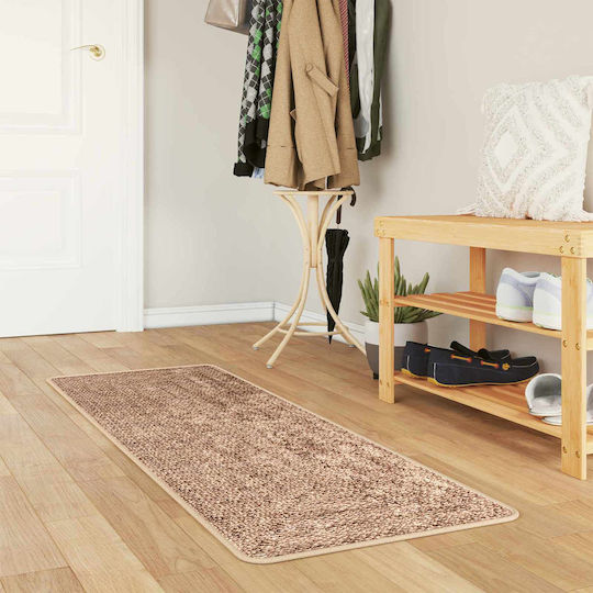 vidaXL Antirutsch Teppich Flur Gelb 50x150cm