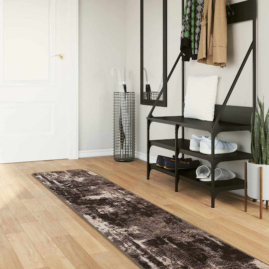 vidaXL Αντιολισθητικό Χαλί Διάδρομος Μαύρο 50x300cm