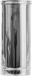 Stainless Steel Chimney Pipe Ø130mm Length 25cm Kamininox Stainless Steel Chimney Pipe Ø130mm Length 25cm Kamininox