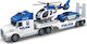 Blue Toys Количка За Транспорт Полицейска Кола