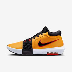 Nike LeBron Witness 8 Del Sol / Metallic Silver / Komet Rot / Schwarz