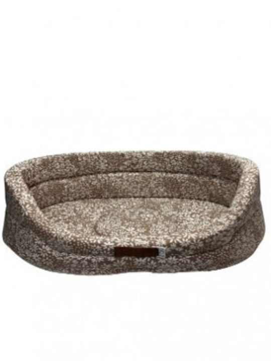 Pet Strom Hundebett Couch Braun 74x63cm