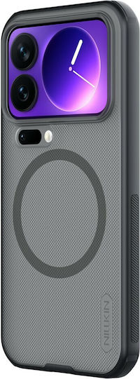 Nillkin Super Frosted Shield Pro Umschlag Rückseite Kunststoff / Silikon Schwarze (Xiaomi 17 Pro)