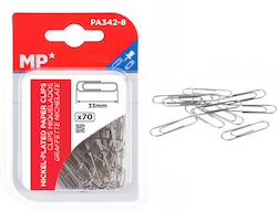 Madrid Papel Paper Clips 33mm 70 Pieces
