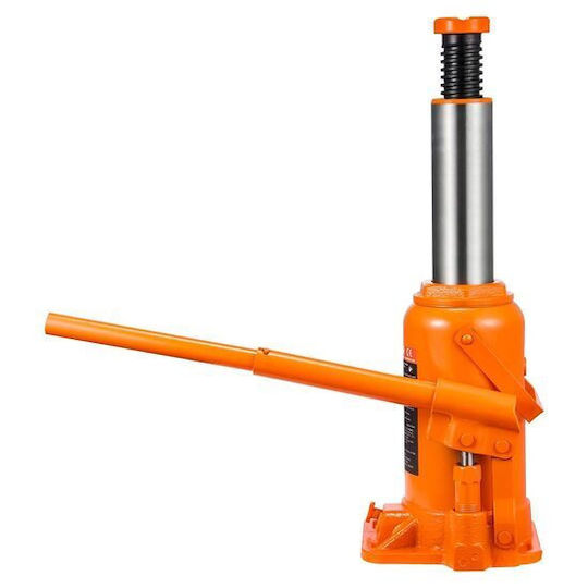Cric Hidraulic Tip Sticlă cu Înălțime de Ridicare până la 22.5 cm și Sarcină Maximă până la 20 Tone
