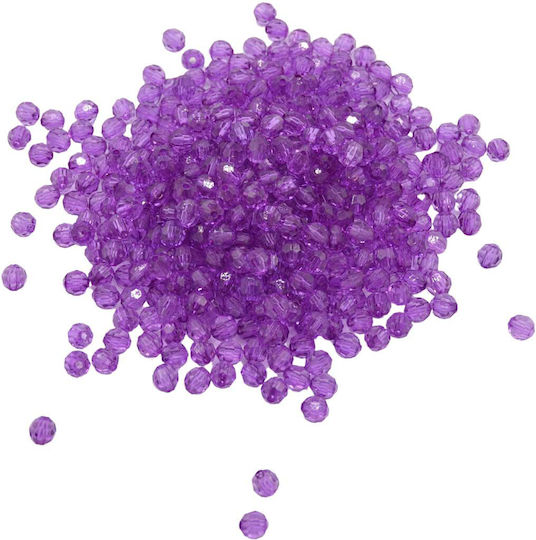 Mărgele Cristale 8mm 500gr Violete