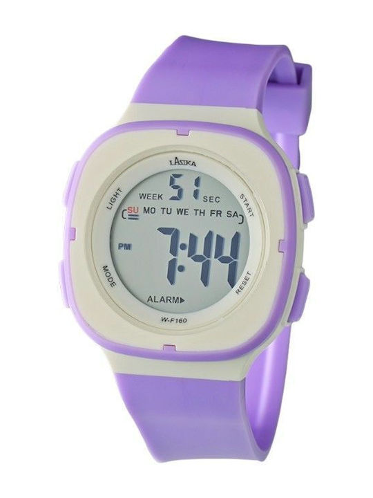 Lasika Battery Watch with Rubber Strap