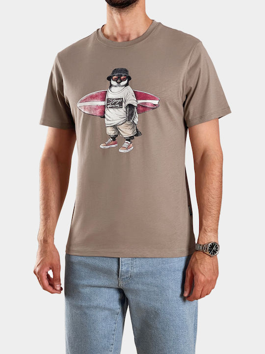 3Guys Gray T-Shirt Of Petra