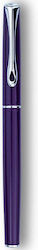 Diplomat Stilou Medium 0.8mm Gri Cu Cerneală Violet