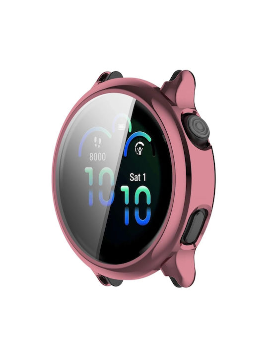 Bizon Husă din Silicon Roz pentru Garmin Vivoactive 6 42mm