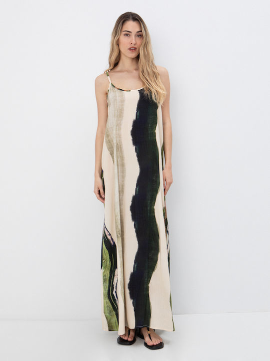 Summer Maxi Dress Abstract