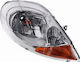 Carro Фар Преден Жълт Мигач E Depo Подходящ За Opel Vivaro 2006-2014 X83 8200701353 Десен 1 Брой