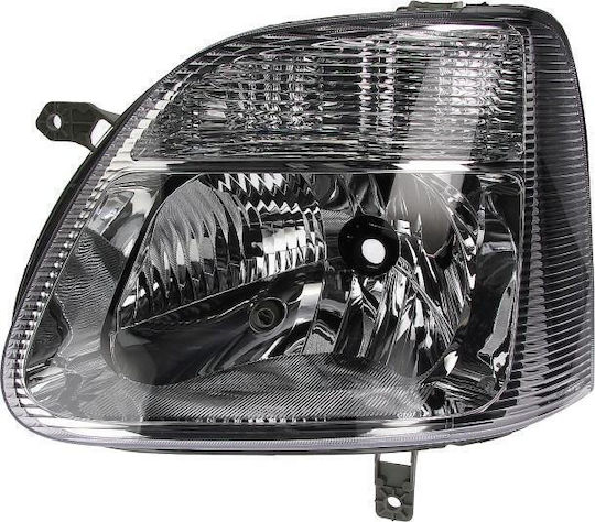 Carro Фар Преден и Елeктрически 2003 Хром E Tyc Подходящ за Opel Agila 1999-2008 H00 35321-84e00 Ляв 1 Брой