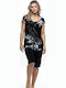 Galaxy Summer Women's Cotton Pyjama Set Black
