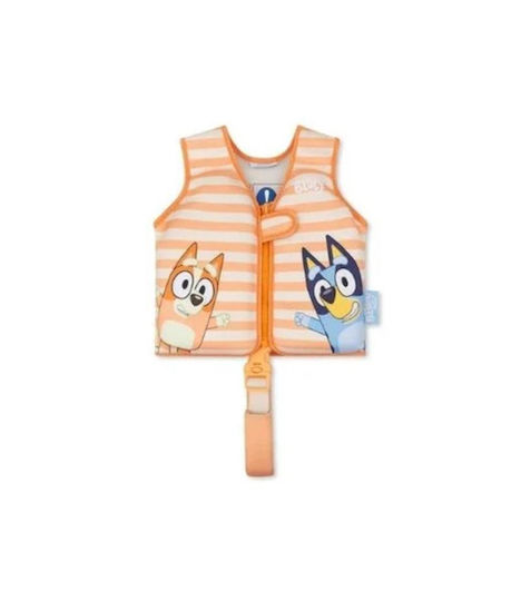 Swim Essentials Kids Life Jacket Swimming Strap Safety Children 3-6 Years Bluey