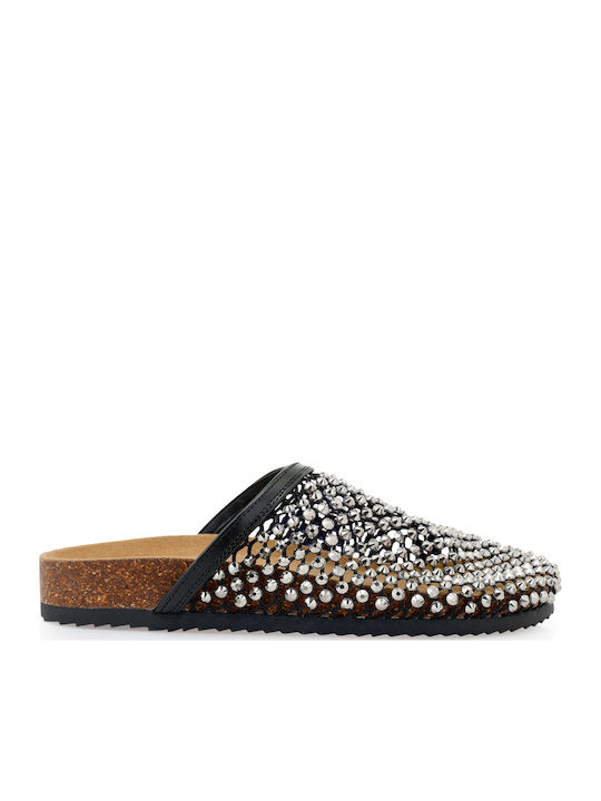 Exe Black Sandals