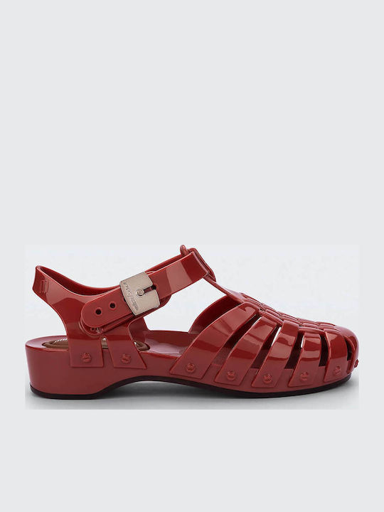Scholl Scholl Damen Flache Rote Sandalen