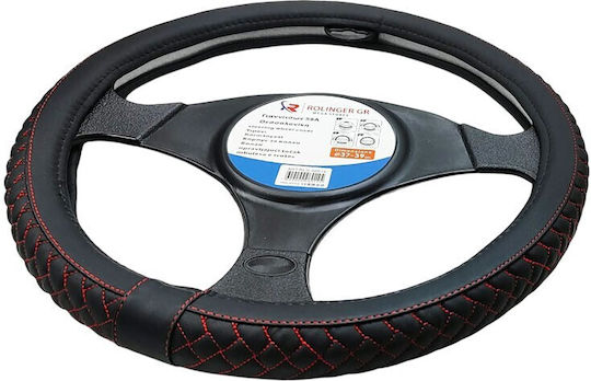 Car Steering Wheel Cover with Diameter 37-39cm Synthetic