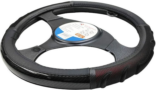 Car Steering Wheel Cover with Diameter 37-39cm Synthetic