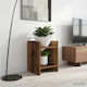 vidaXL Holz Pflanzenturm 30x30x40cm