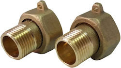 Water Meter Coupler 1/2 Aquasto Water Meter Coupler 1/2 Aquasto