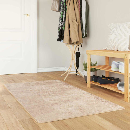 vidaXL Marsa Rutschfestes Flur Teppich Beige 80x150cm