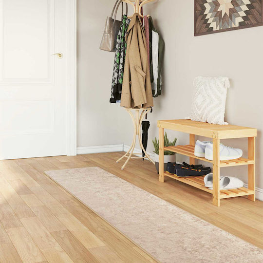 vidaXL Marsa Non-Slip Beige Runner Rug 50x250cm