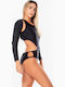 Christa Black Bodysuit