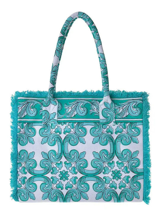 Ble Resort Collection Fabric Green Beach Bag