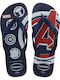 Top Marvel Logomania Herren Flip-Flops Blau