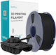 Sunlu PLA+ 3D Printer Filament Μαύρο